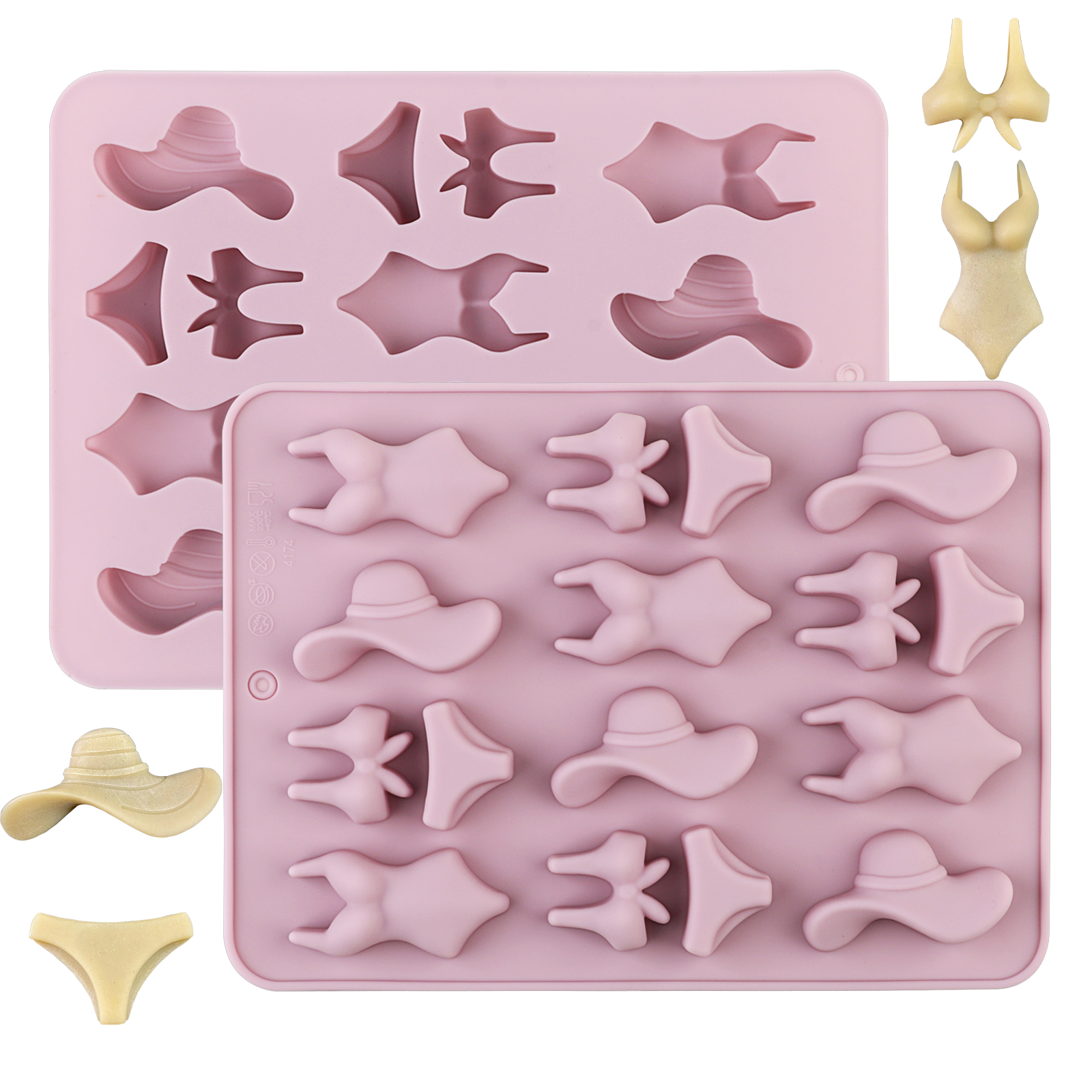 Soap Making Handmade - A Summer-Themed Beach Bikini Mold, Swimsuit