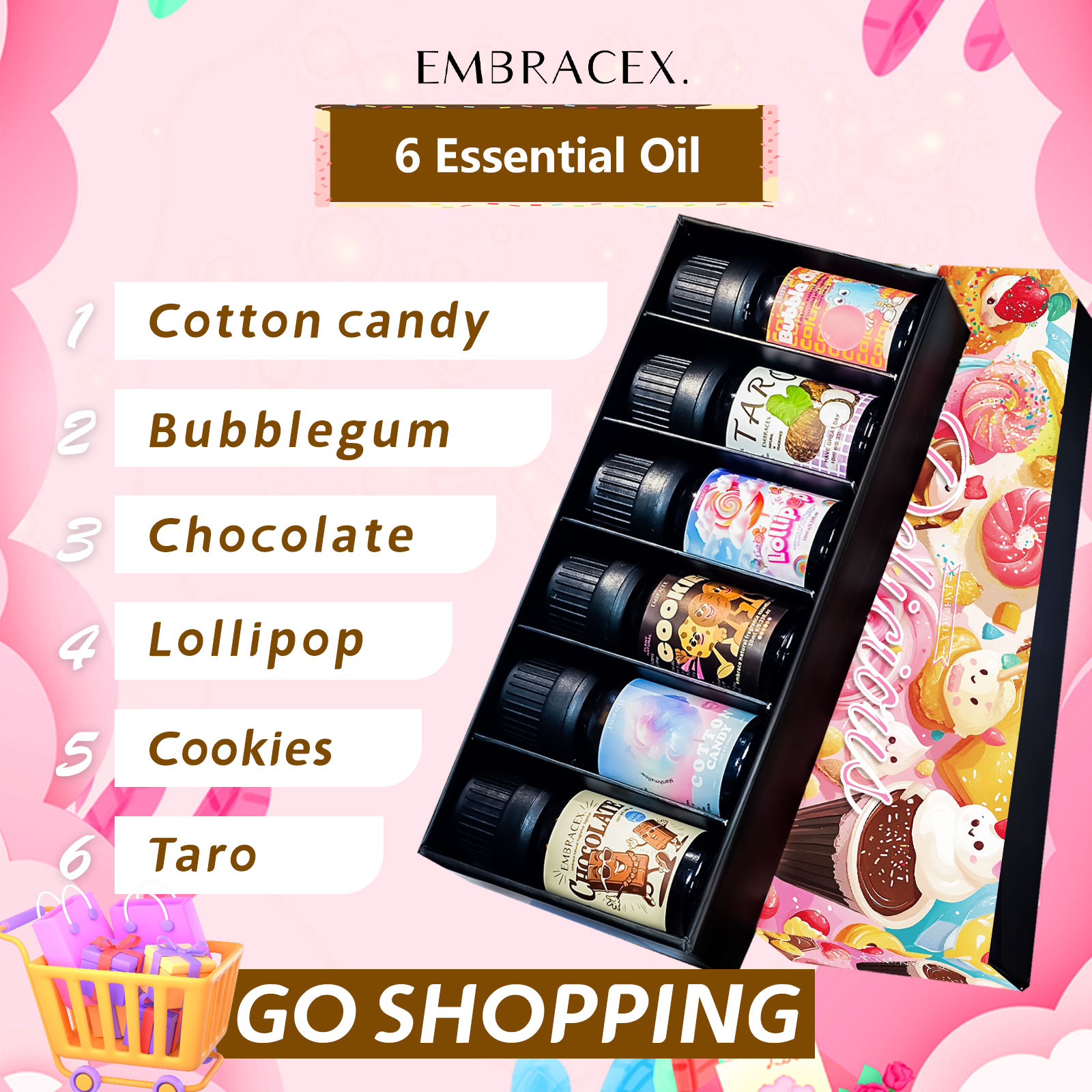 Soap Making Essential Oils - 6PC/1Set Delicious Essential Oil Gifts Box