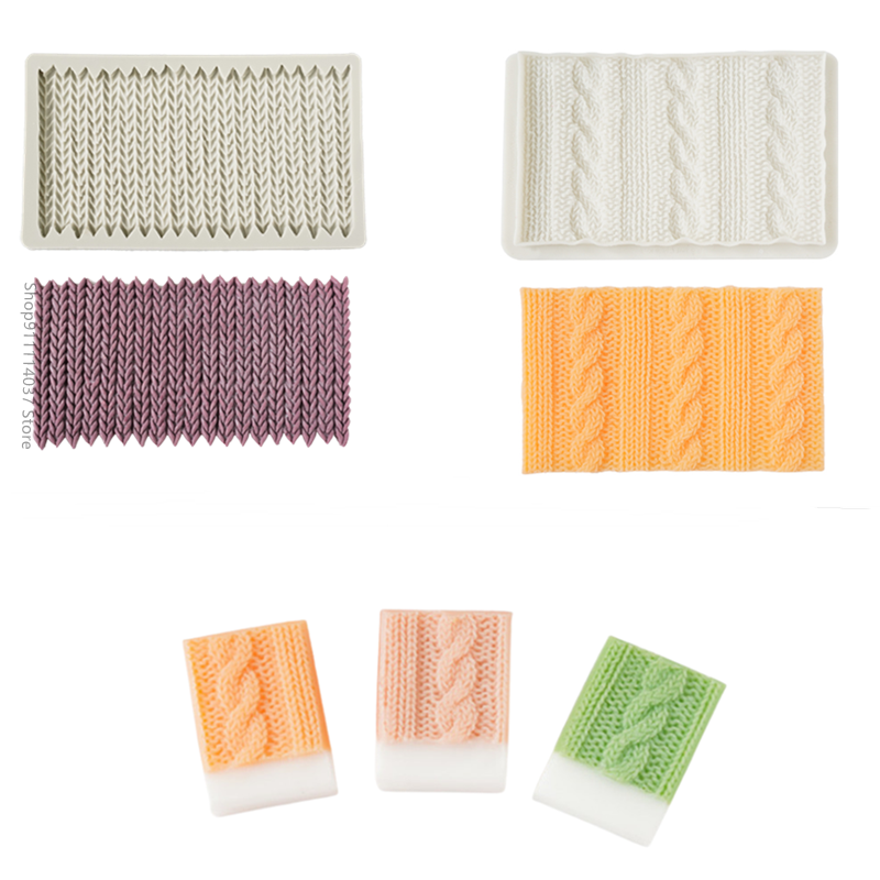 Soap Making Line - 1PCS Sweater Crochet Kniting Pattern Soap