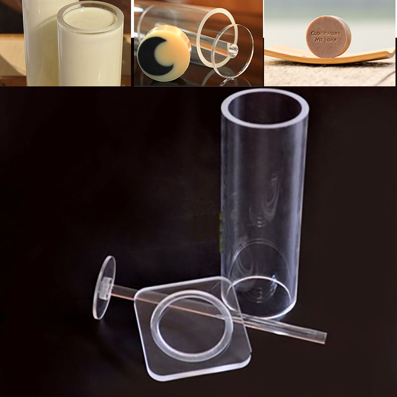 Soap Making Ideas - Vertical Circle Arylic Soap Mold Mould