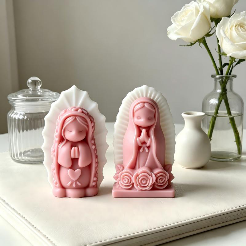 Prayer Girl Angel Silicone Can – Soap Making Lye recenzja i cena