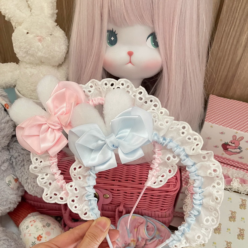Cute Lolita Lace Headband for  – Soap Making Handmade recenzja i cena