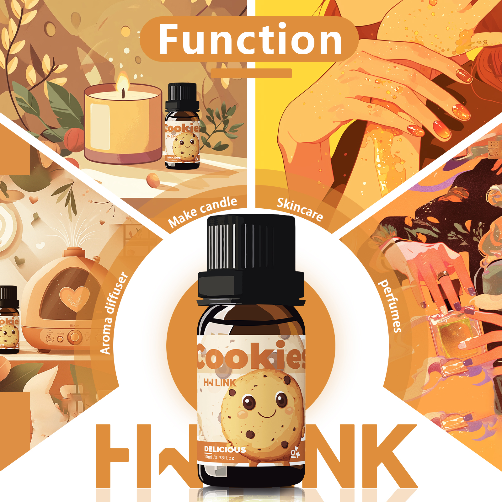 10ml Cookies Essential Oils Pe – Soap Making Essential Oils recenzja i cena