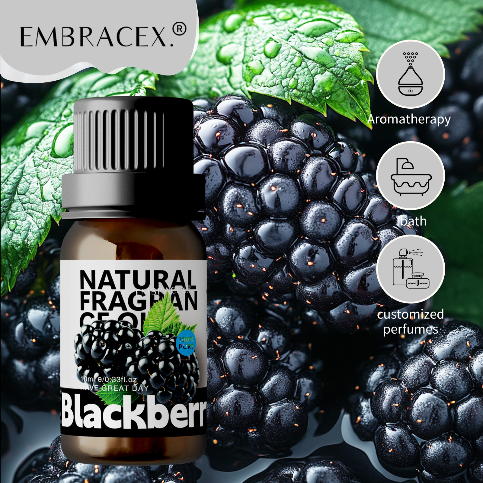 10ml Blackberry Essential Oils – Soap Making Essential Oils recenzja i cena