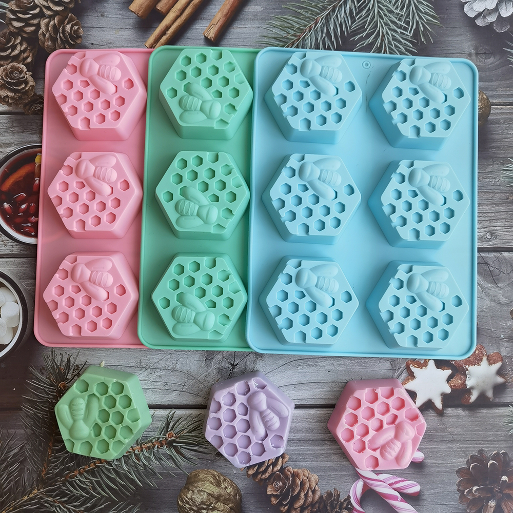 Silicone Hexagonal Bee Soap Mo – Soap Making Line recenzja i cena