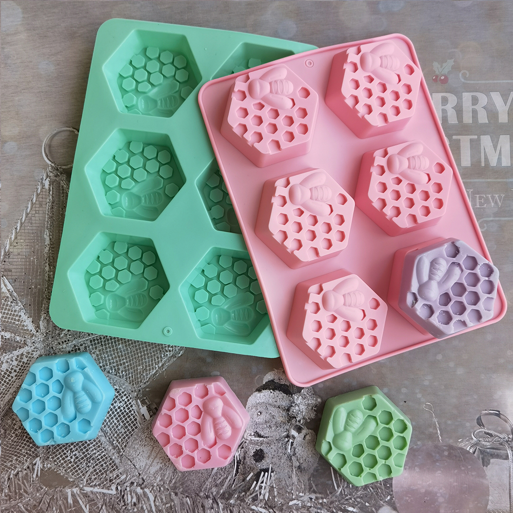Silicone Hexagonal Bee Soap Mo – Soap Making Line recenzja i cena