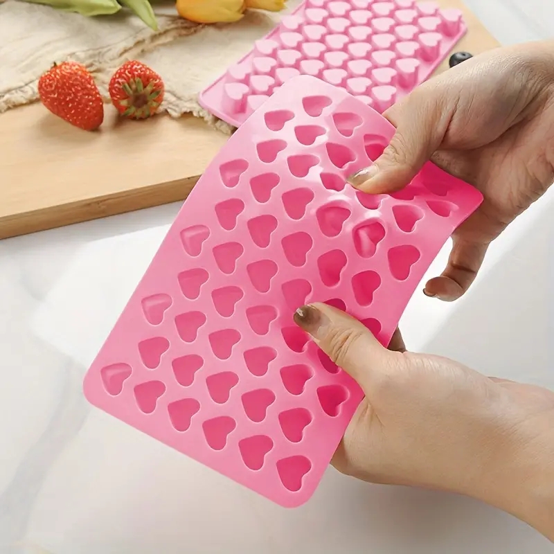 55 Mini Heart Shapes Silicone  – Soap Making Handmade recenzja i cena