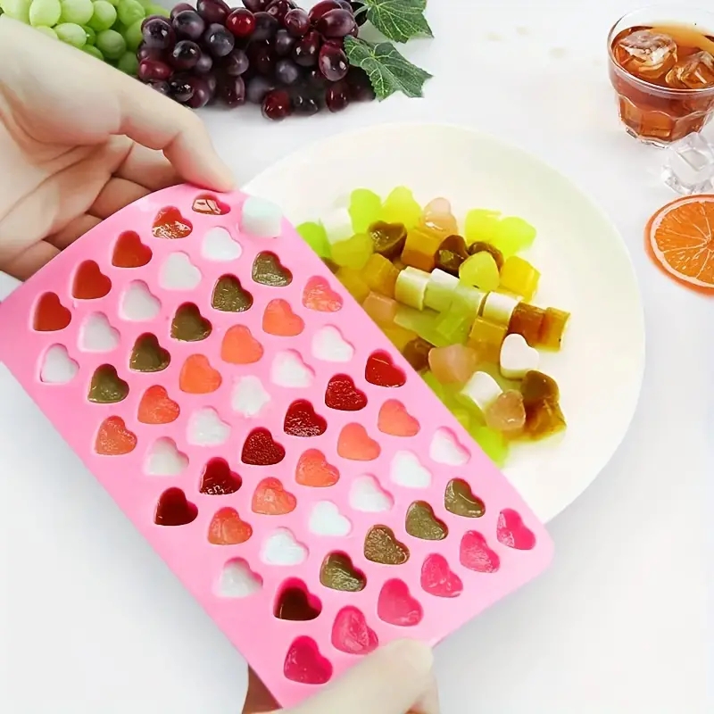 55 Mini Heart Shapes Silicone  – Soap Making Handmade recenzja i cena