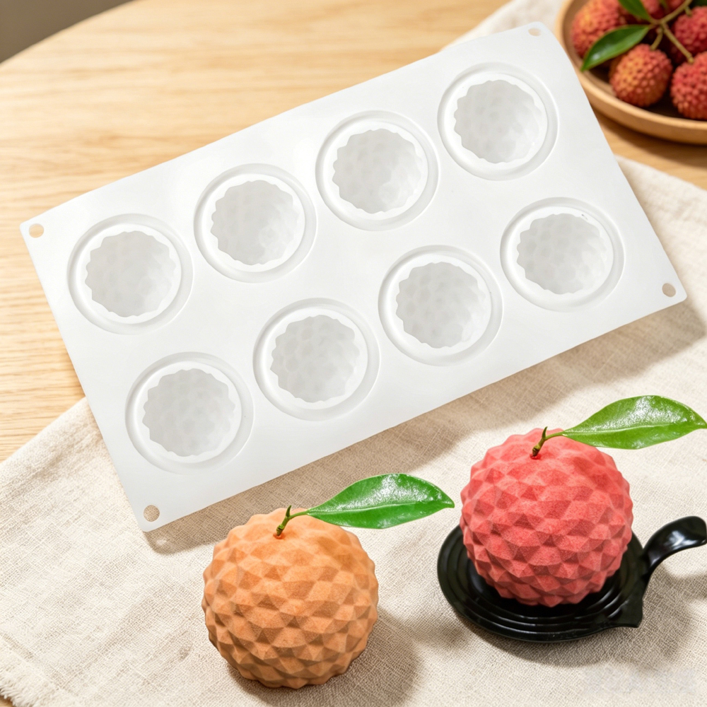 8‑Cavity Lychee Silicone Mold  – Soap Making Handmade recenzja i cena