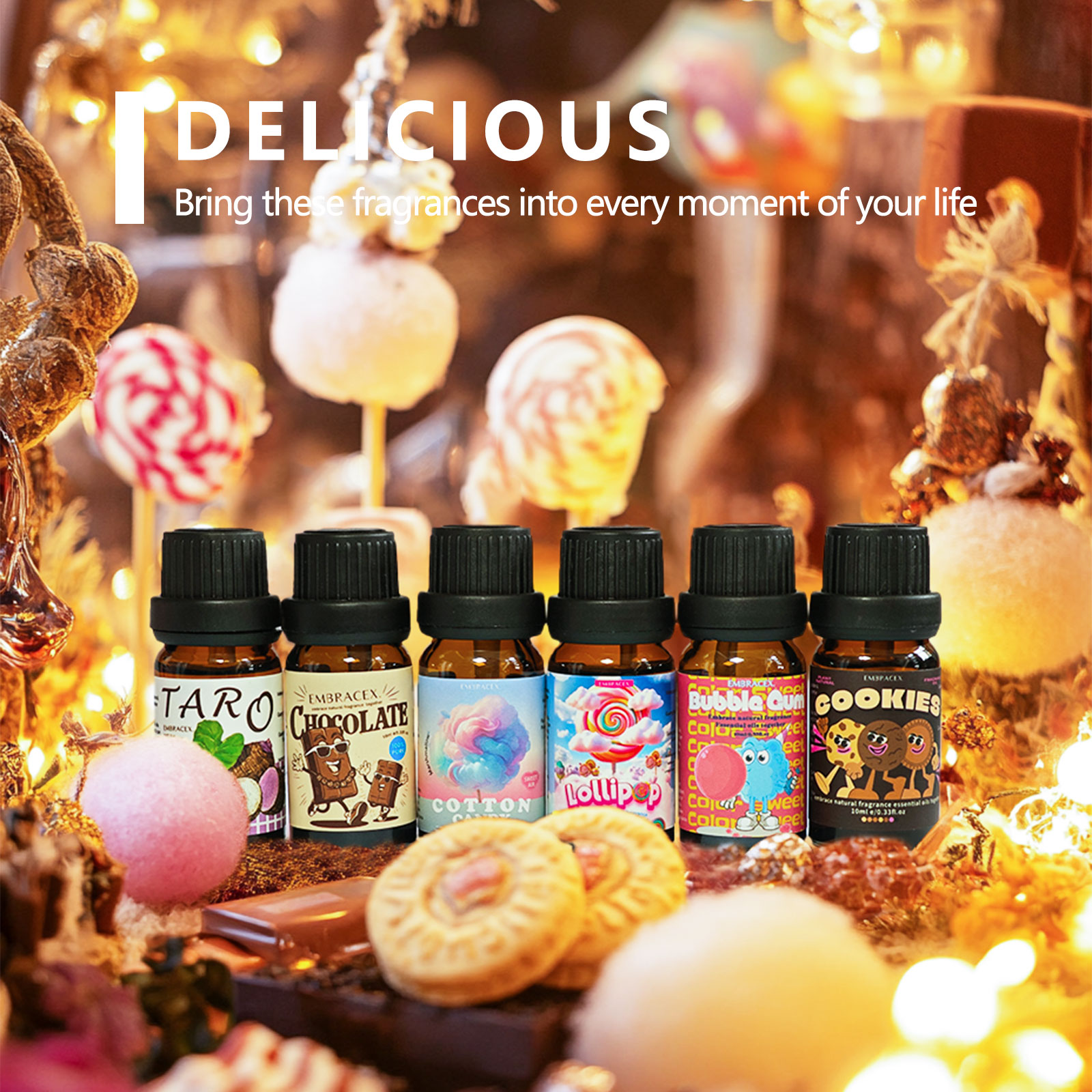 6PC/1Set Delicious Essential O – Soap Making Essential Oils recenzja i cena