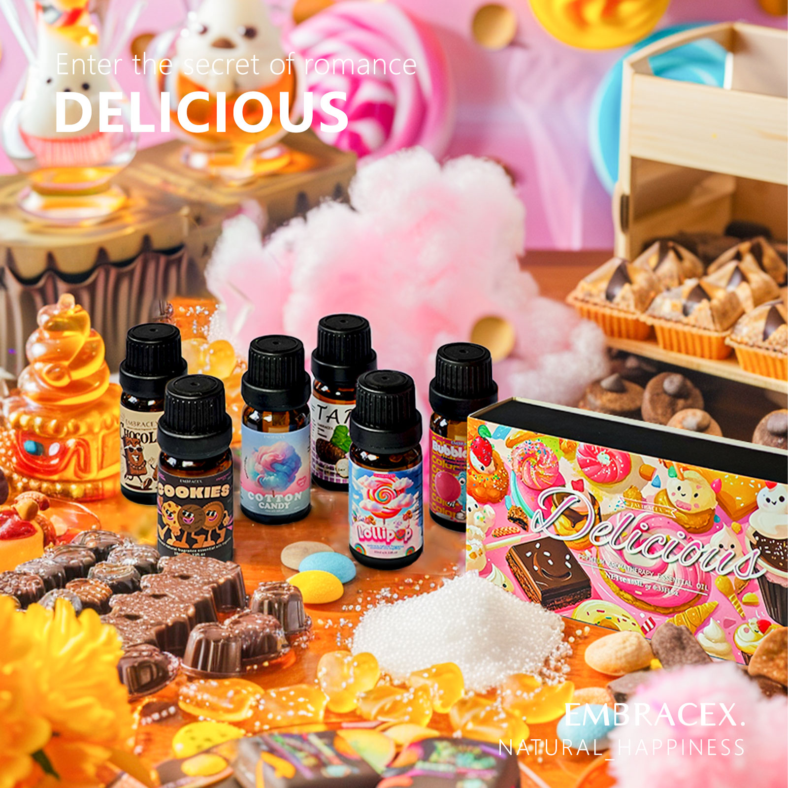 6PC/1Set Delicious Essential O – Soap Making Essential Oils recenzja i cena