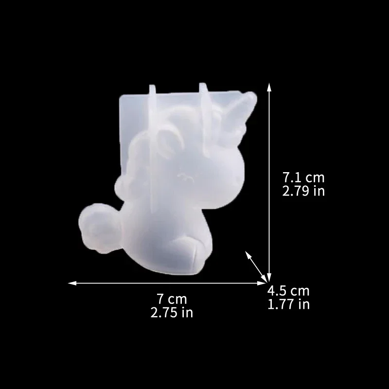 3D Geometric Silicone Unicorn  – Soap Making Handmade recenzja i cena