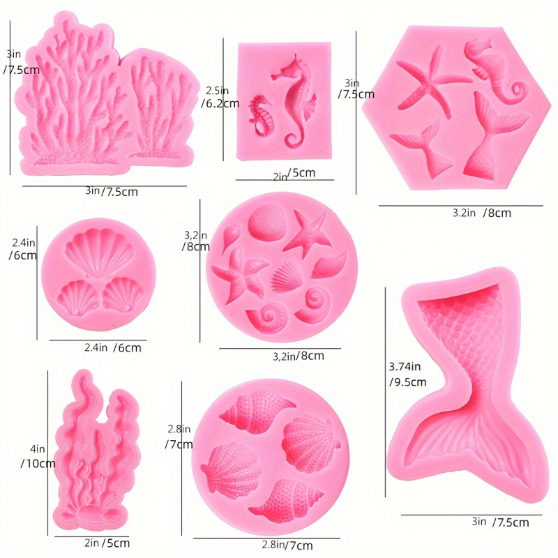 One Set8Seal fairy-shaped sili – Soap Making Line recenzja i cena