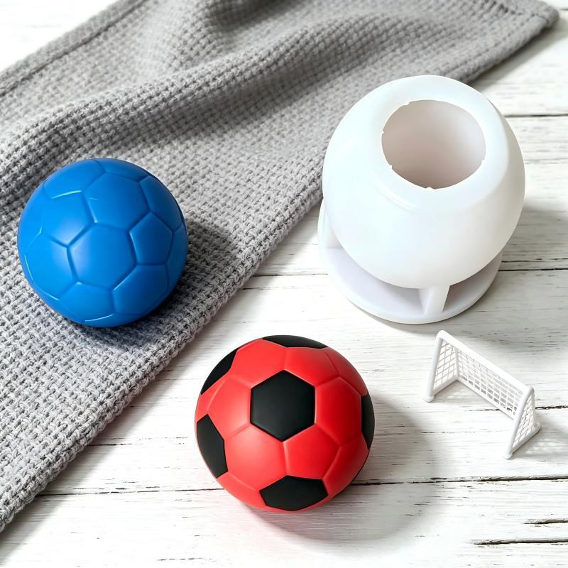 3D Mini Football Silicone Mold – Soap Making Lye recenzja i cena