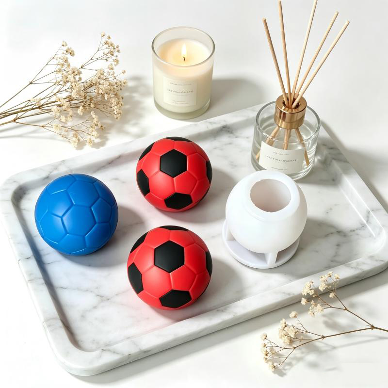 3D Mini Football Silicone Mold – Soap Making Lye recenzja i cena