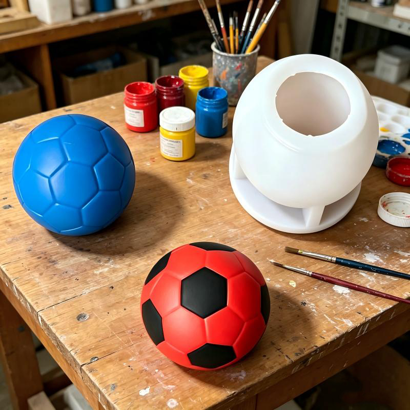 3D Mini Football Silicone Mold – Soap Making Lye recenzja i cena