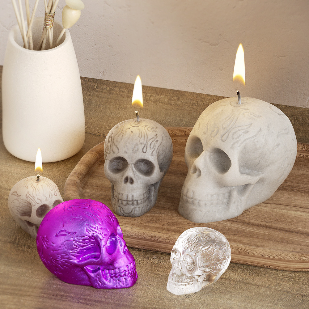 Multi Size Skull Head Silicone – Soap Making Gifts recenzja i cena