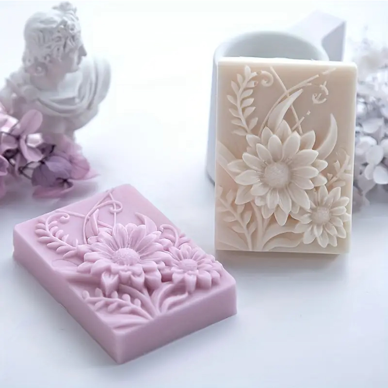 3D Flower Square Soap Silicone – Soap Making Lye recenzja i cena