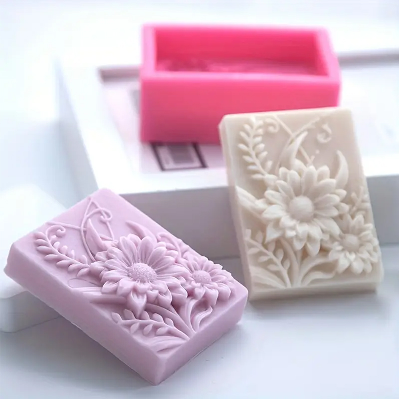 3D Flower Square Soap Silicone – Soap Making Lye recenzja i cena