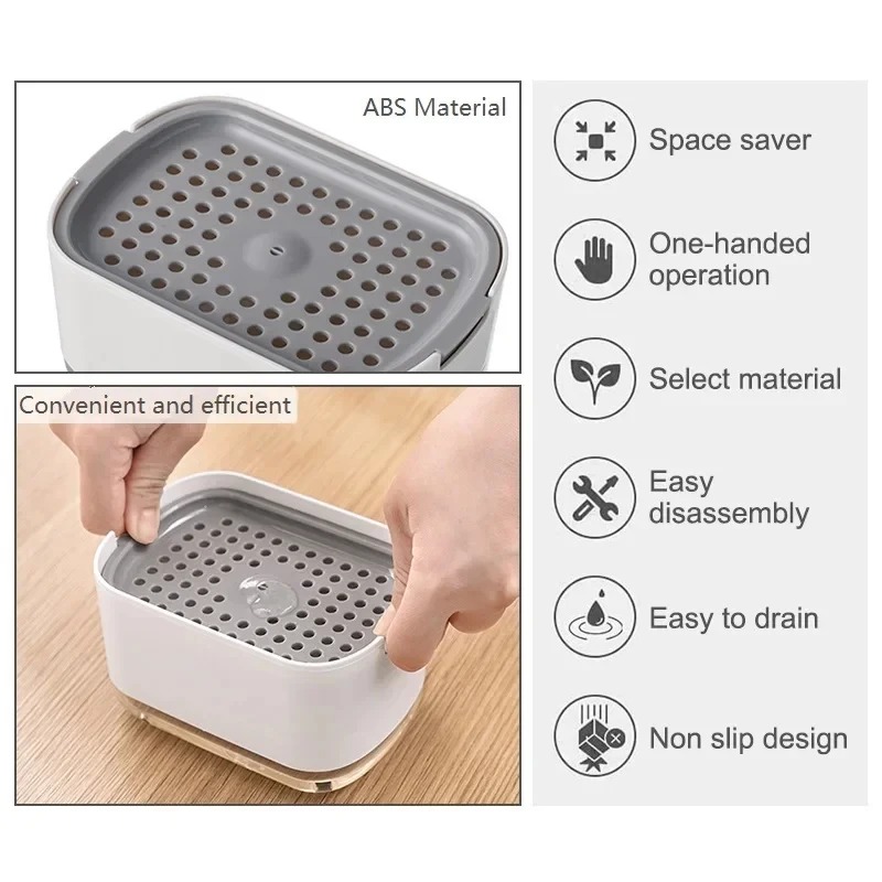 2In1 Dish Soap Dispenser Liqui – Soap Making Machine At Home recenzja i cena
