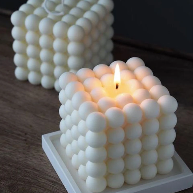 Large Bubble Cube Candles Sili – Soap Making Handmade recenzja i cena