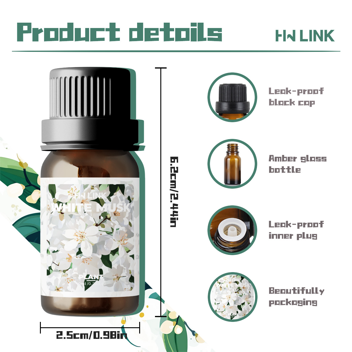 White Musk Essential Oils 10ml – Soap Making Essential Oils recenzja i cena