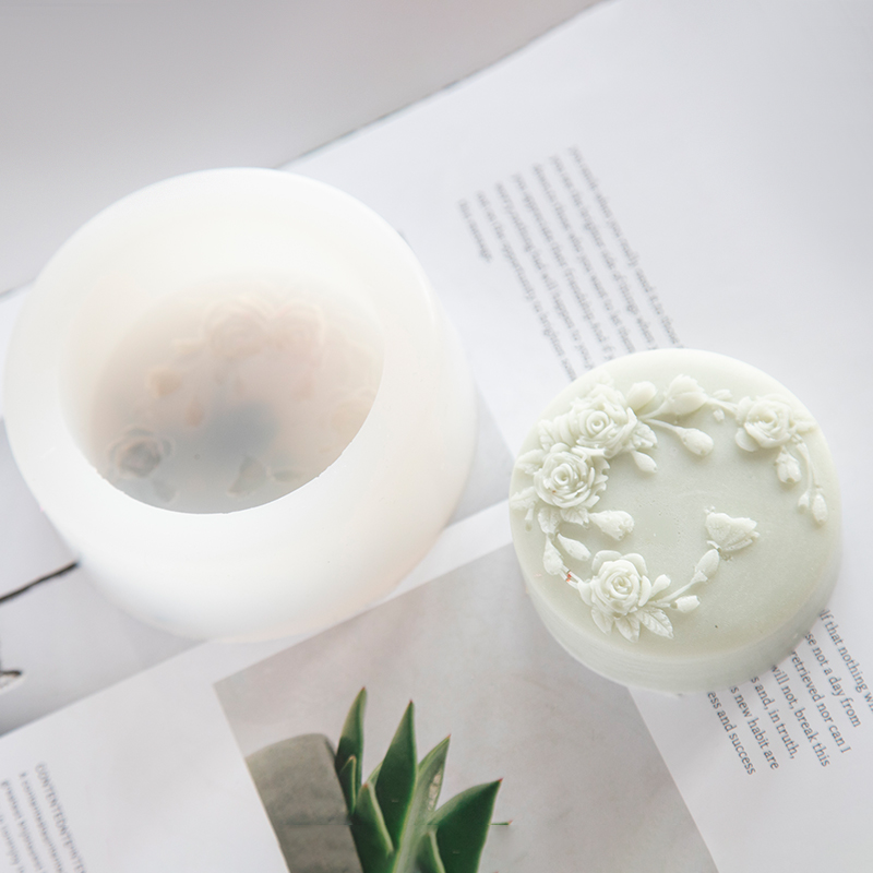 Round Shape Rose Flower Handma – Soap Making Lye recenzja i cena