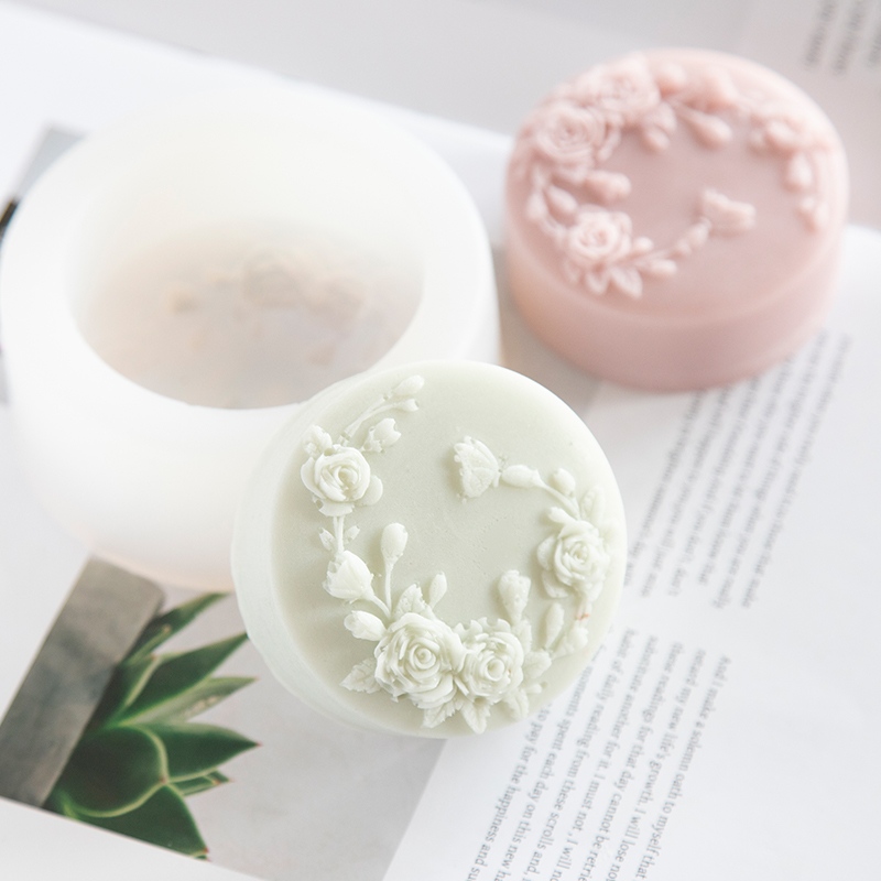 Round Shape Rose Flower Handma – Soap Making Lye recenzja i cena