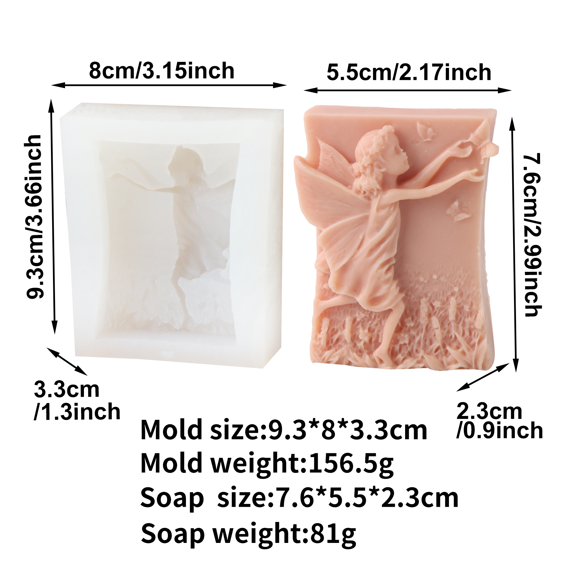 Flower Fairy Silicone Soap Mol – Soap Making Gifts recenzja i cena