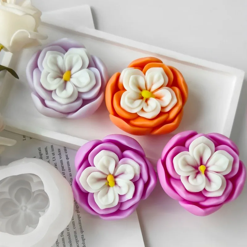 6cm Rose Flower Candle Silicon – Soap Making Lye recenzja i cena