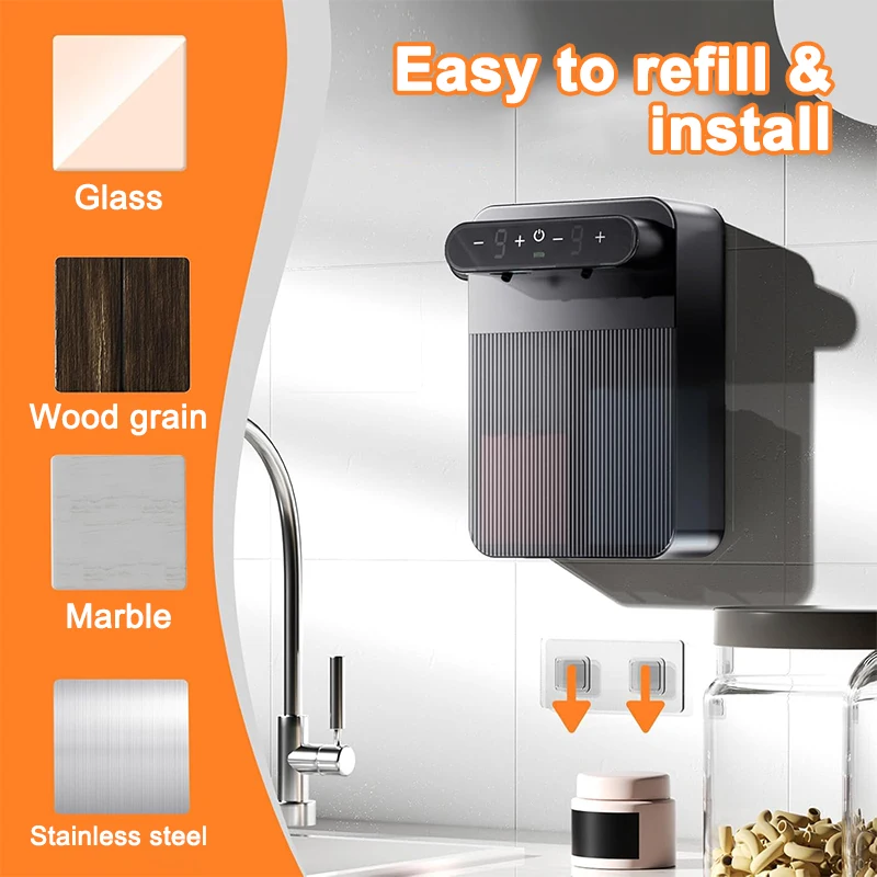 Dual Wall Mount Automatic Soap – Soap Making Machine At Home recenzja i cena