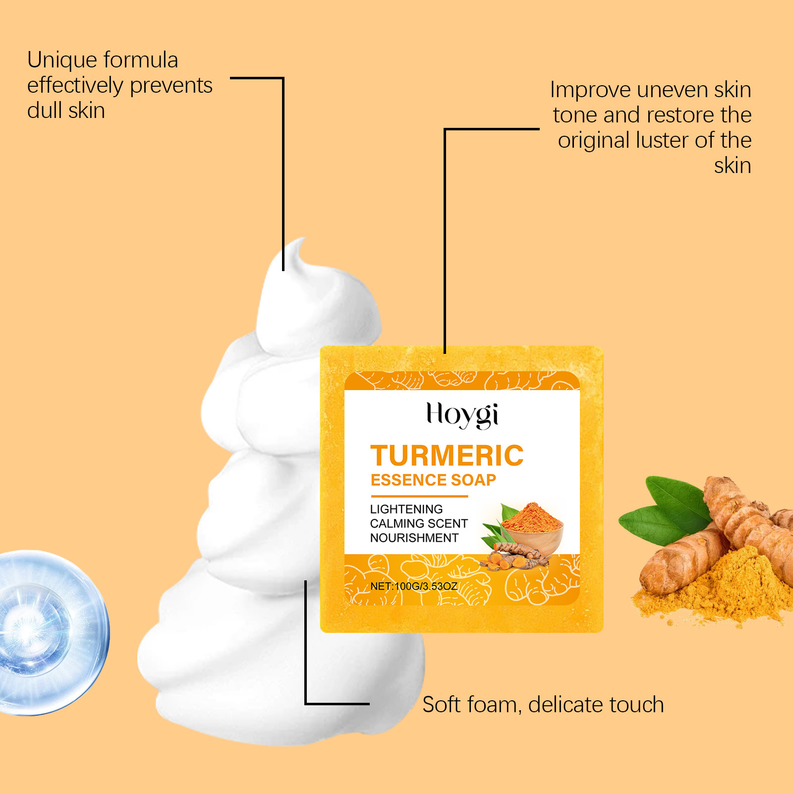 Turmeric Skincare Set Body Soa – Soap Making Essential Oils recenzja i cena