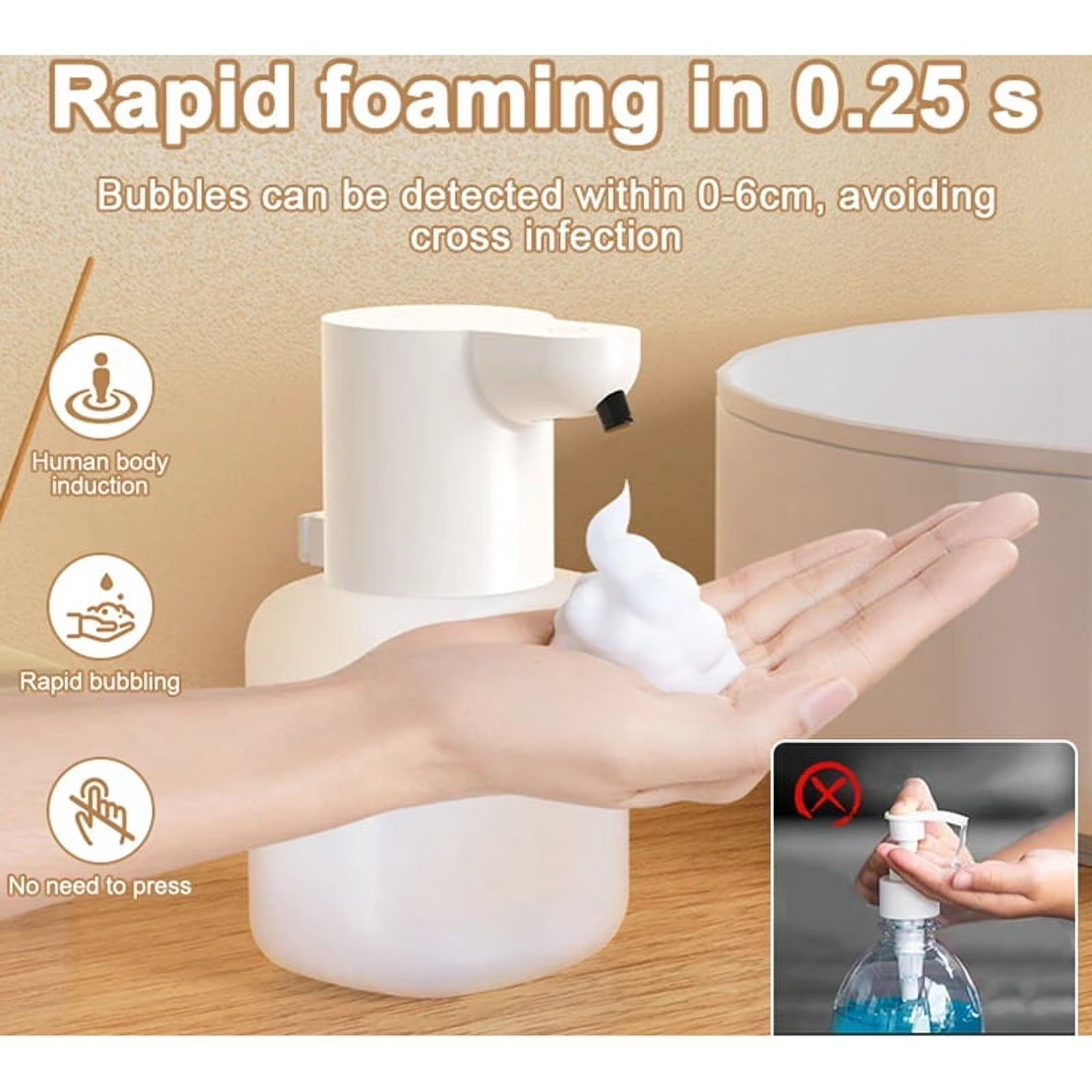 500ML P6 Large Capacity Contac – Soap Making Machine At Home recenzja i cena
