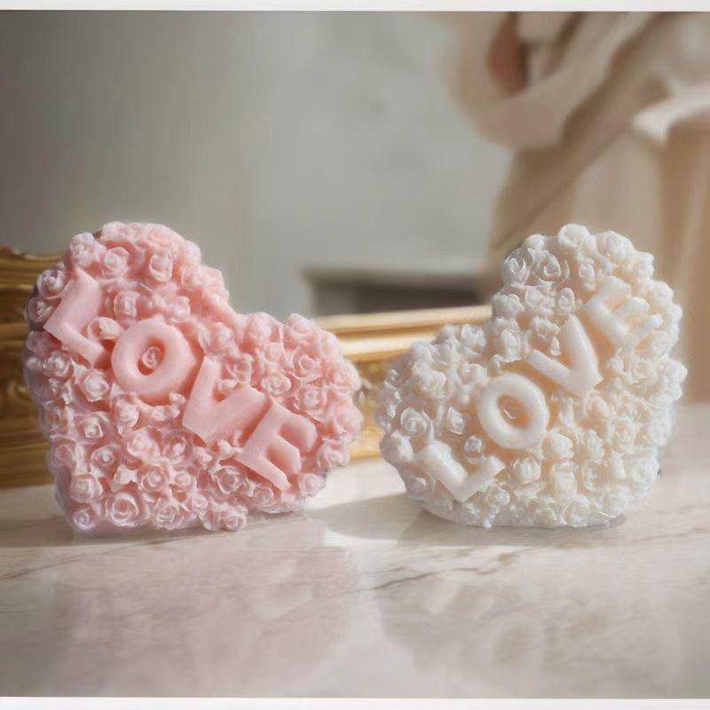 ✦ Rose Heart Silicone Soap Mol – Soap Making Gifts recenzja i cena