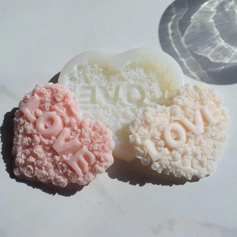 ✦ Rose Heart Silicone Soap Mol – Soap Making Gifts recenzja i cena