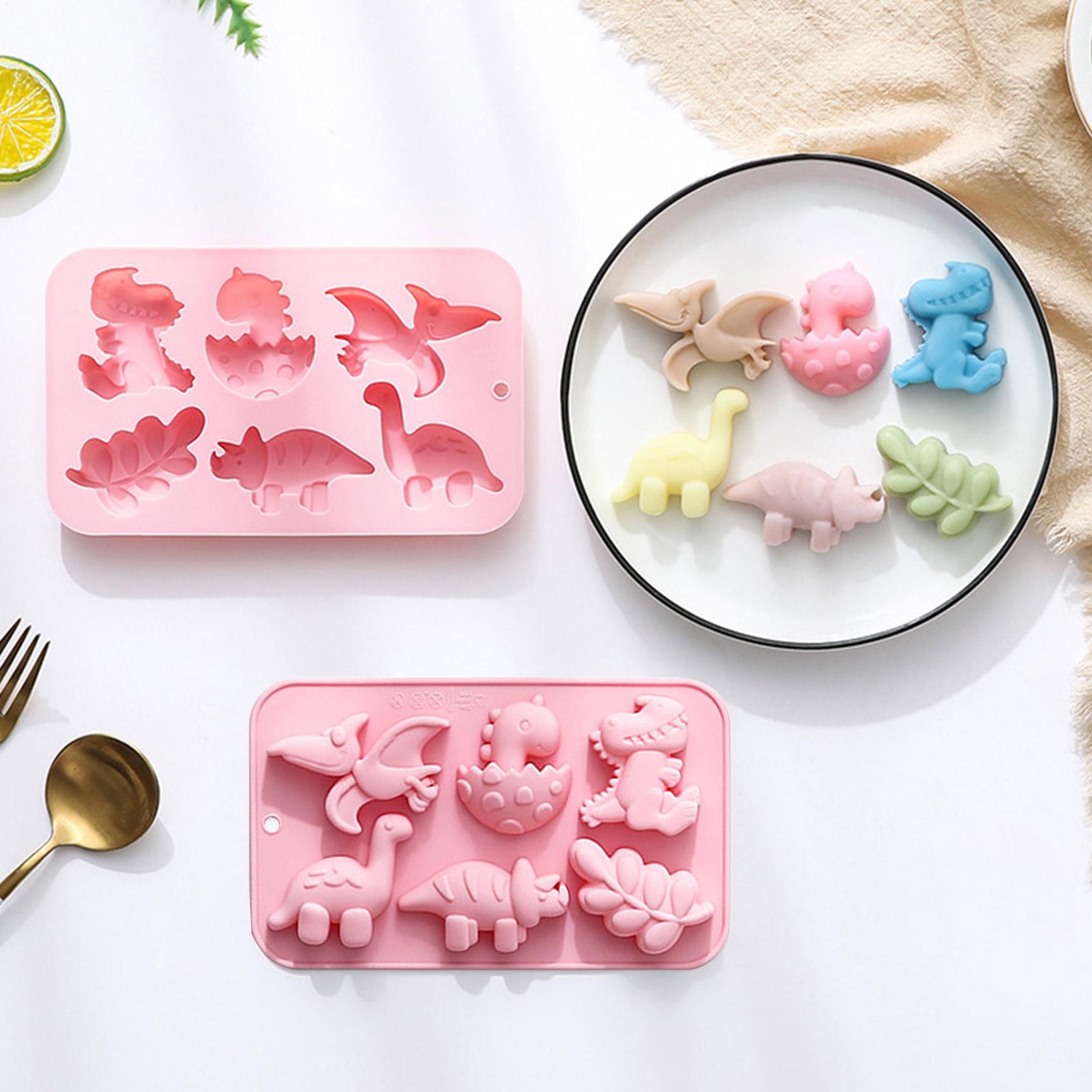 Silicone 6 Cavities Dinosaur J – Soap Making Handmade recenzja i cena