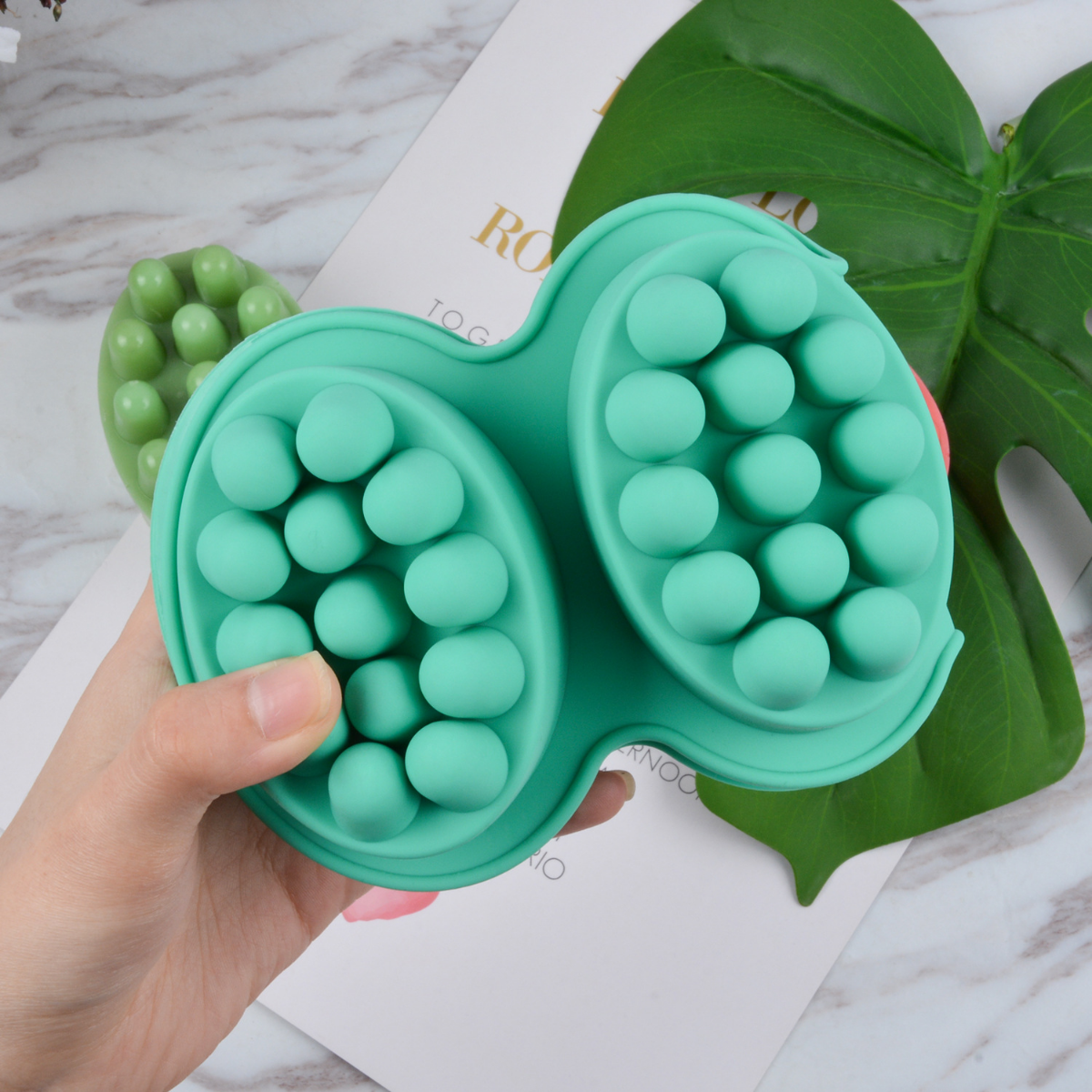 4 Hole Oval Massage Soap Silic – Soap Making Gifts recenzja i cena
