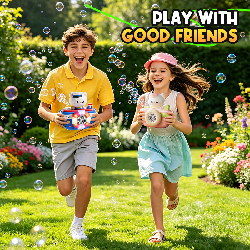 Cartoon Soap Bubble Gun Camera – Soap Making Game recenzja i cena