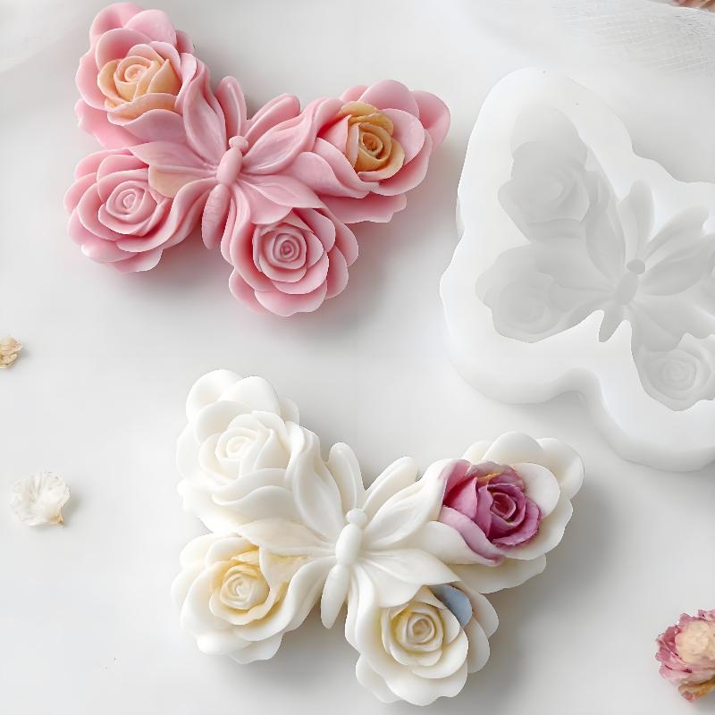 DIY Rose Butterfly Form Silico – Soap Making Line recenzja i cena