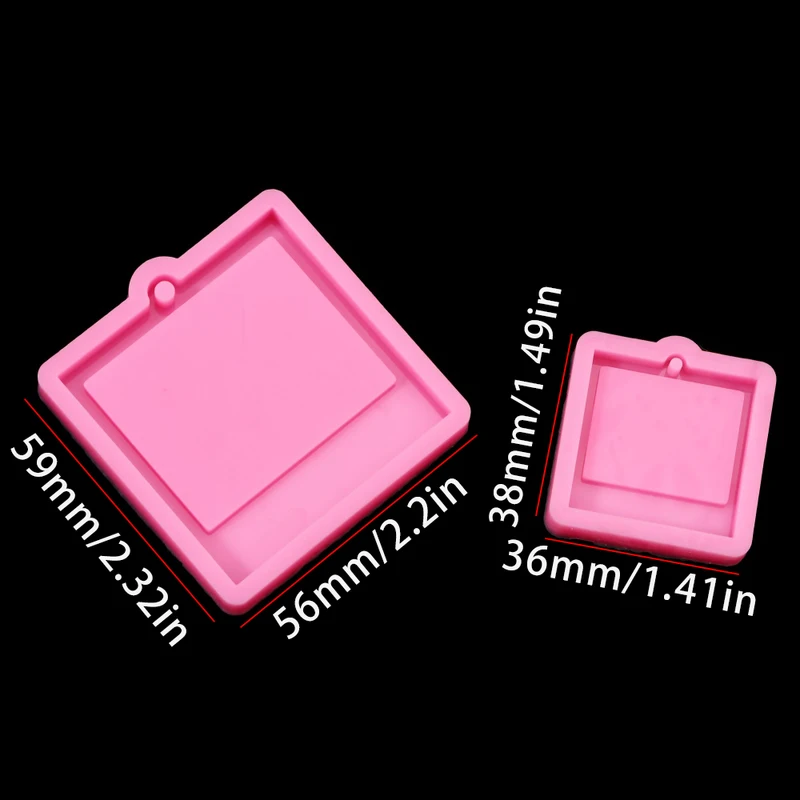 Photo Frame Epoxy Resin Keycha – Soap Making Handmade recenzja i cena