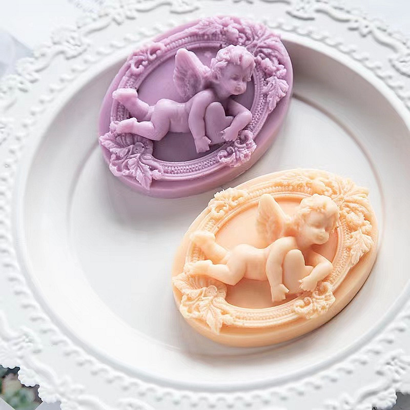 3D Angel Kids Shaped Silicone  – Soap Making Gifts recenzja i cena
