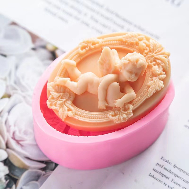 3D Angel Kids Shaped Silicone  – Soap Making Gifts recenzja i cena