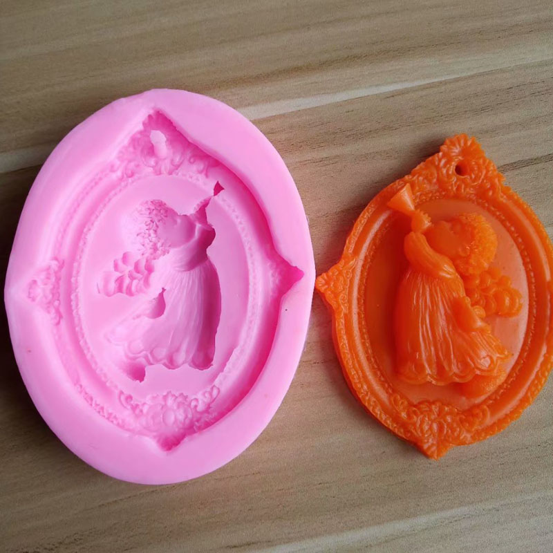 3D Angel Kids Shaped Silicone  – Soap Making Gifts recenzja i cena
