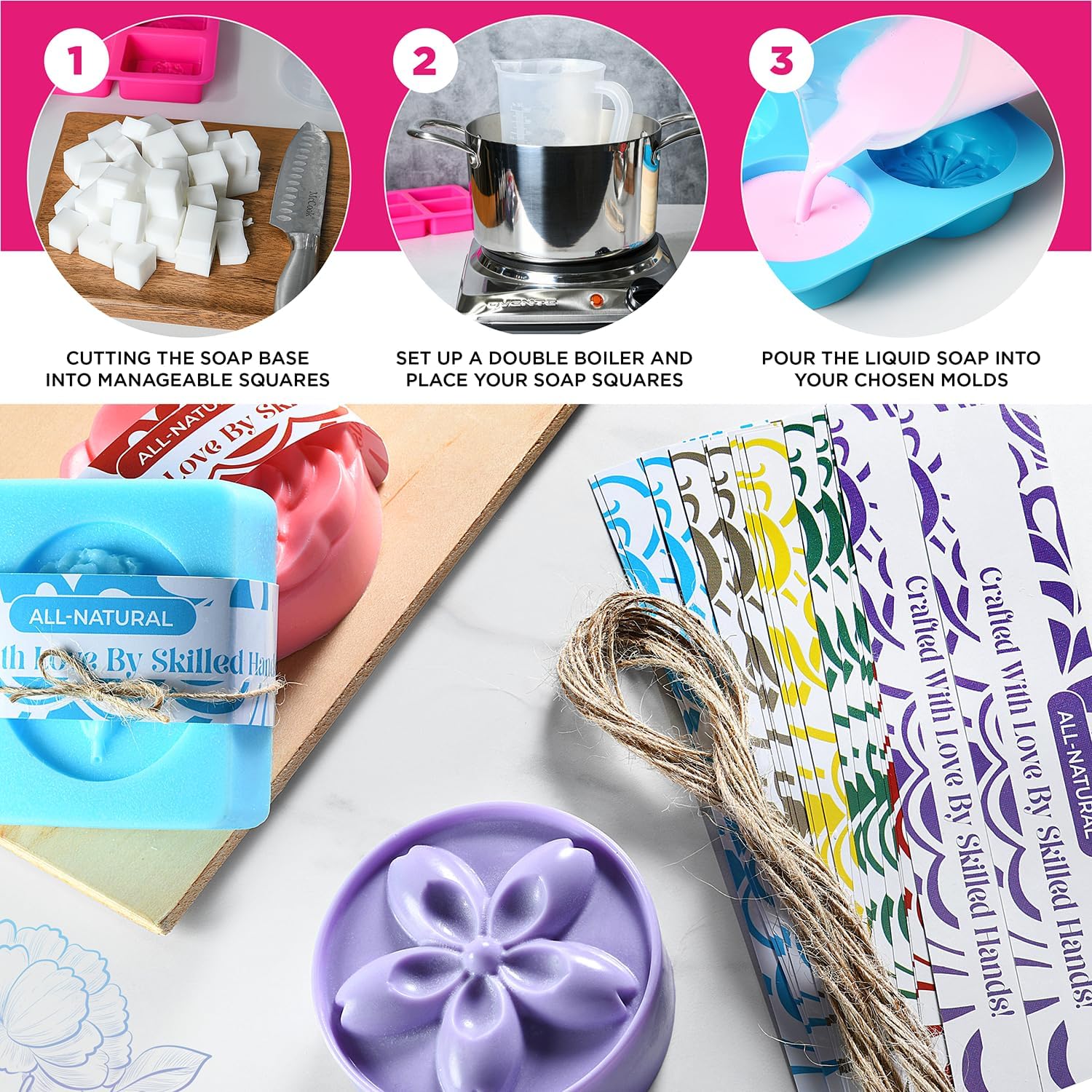 Soap Making Kit with Melt Pour – Soap Making Game recenzja i cena