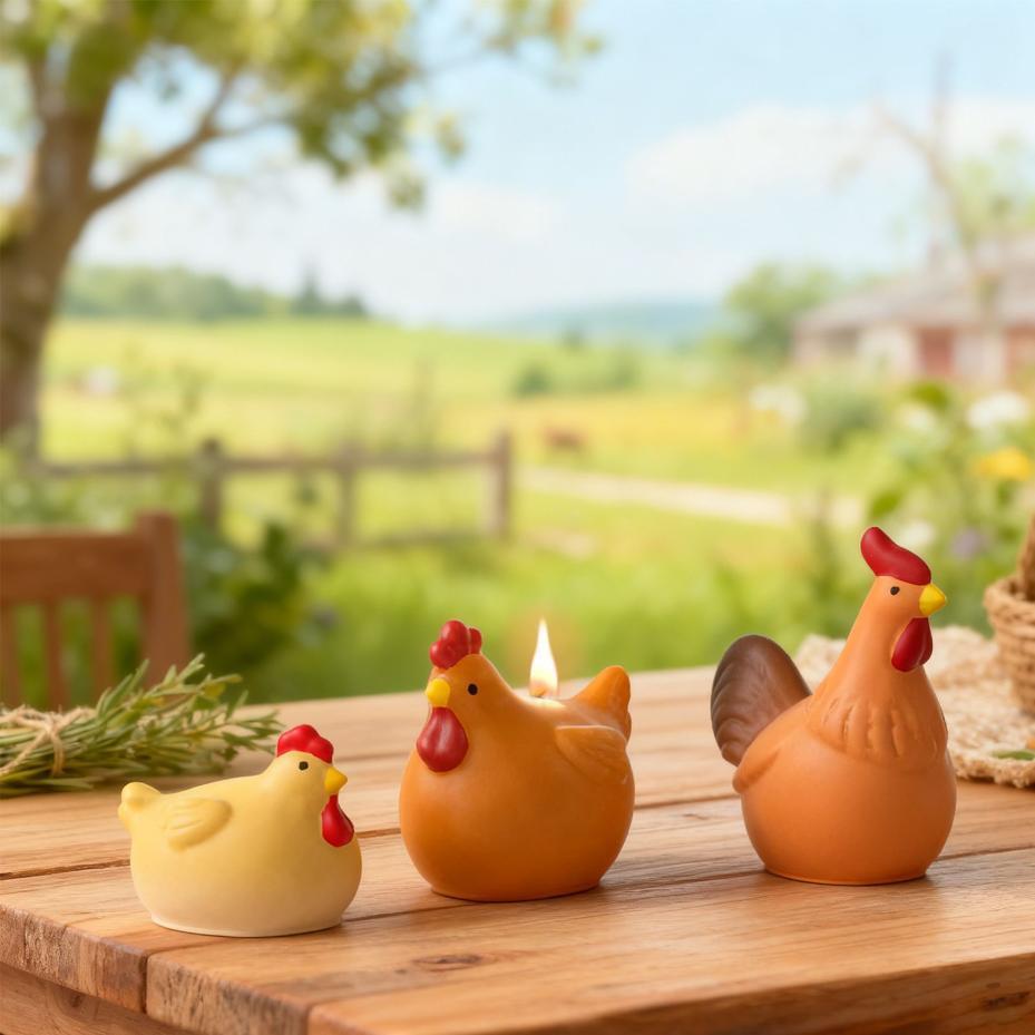 3D Chicken Candle Silicone Mol – Soap Making Lye recenzja i cena