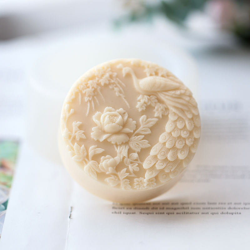 Peacock Flower Pattern Silicon – Soap Making Line recenzja i cena