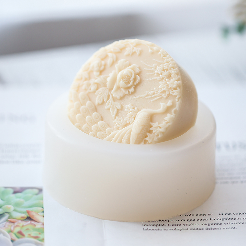 Peacock Flower Pattern Silicon – Soap Making Line recenzja i cena