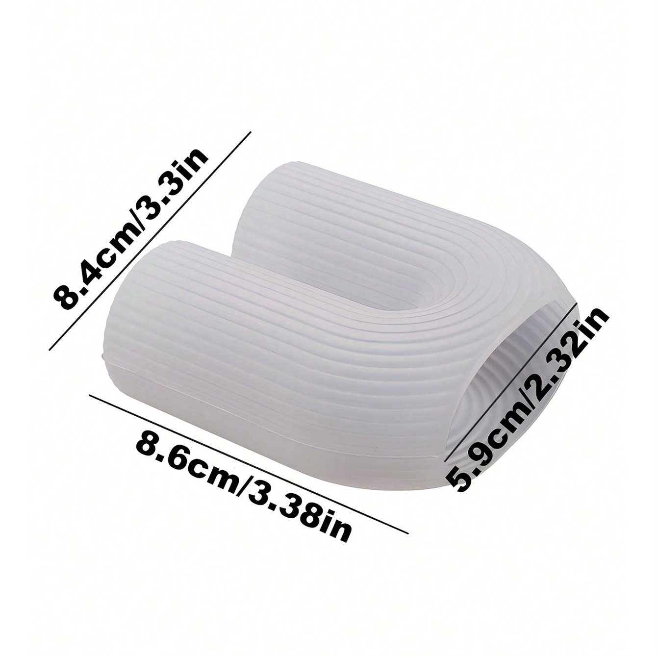 3D U-shaped Wire Tube Striped  – Soap Making Lye recenzja i cena