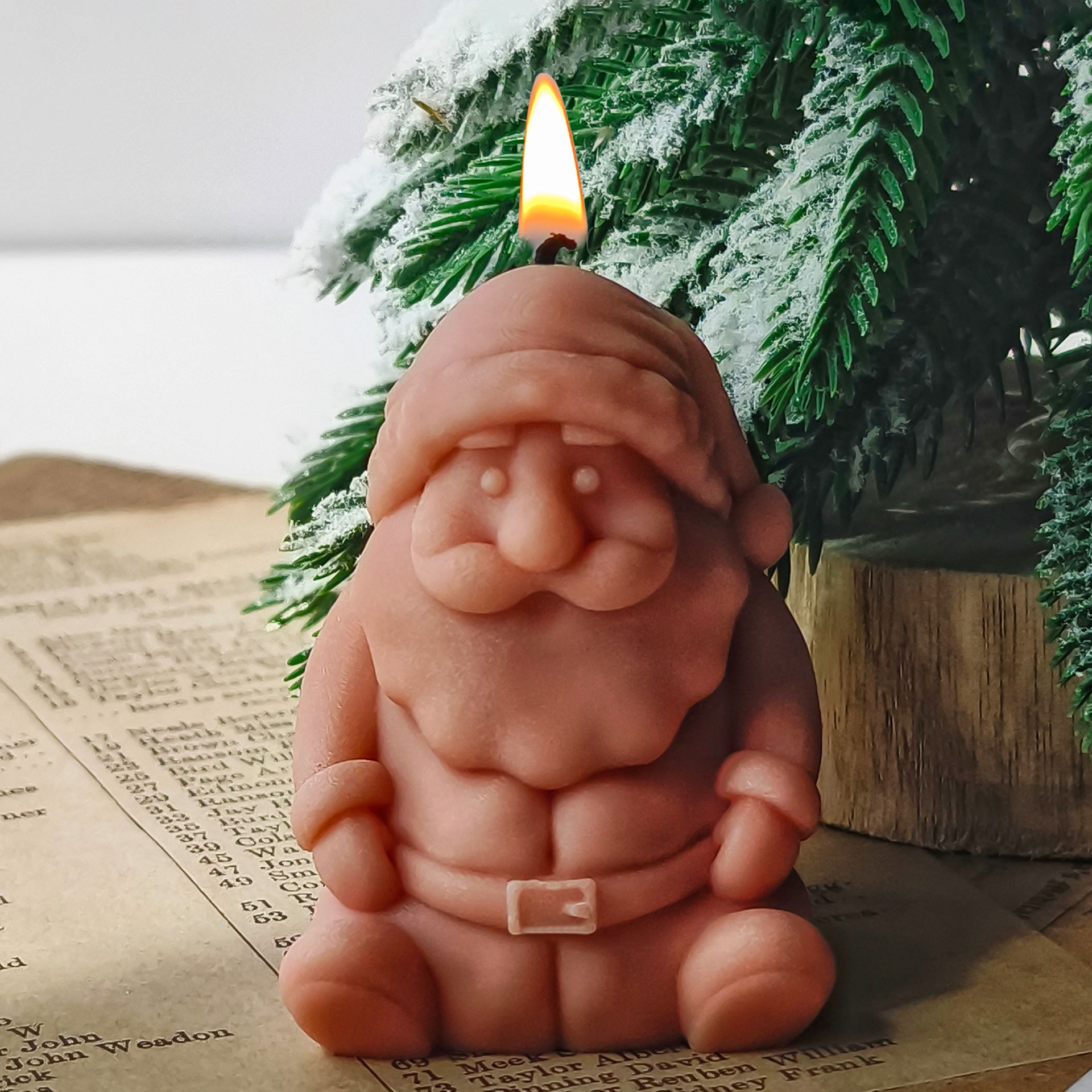 3D Christmas Santa Claus Candl – Soap Making Lye recenzja i cena