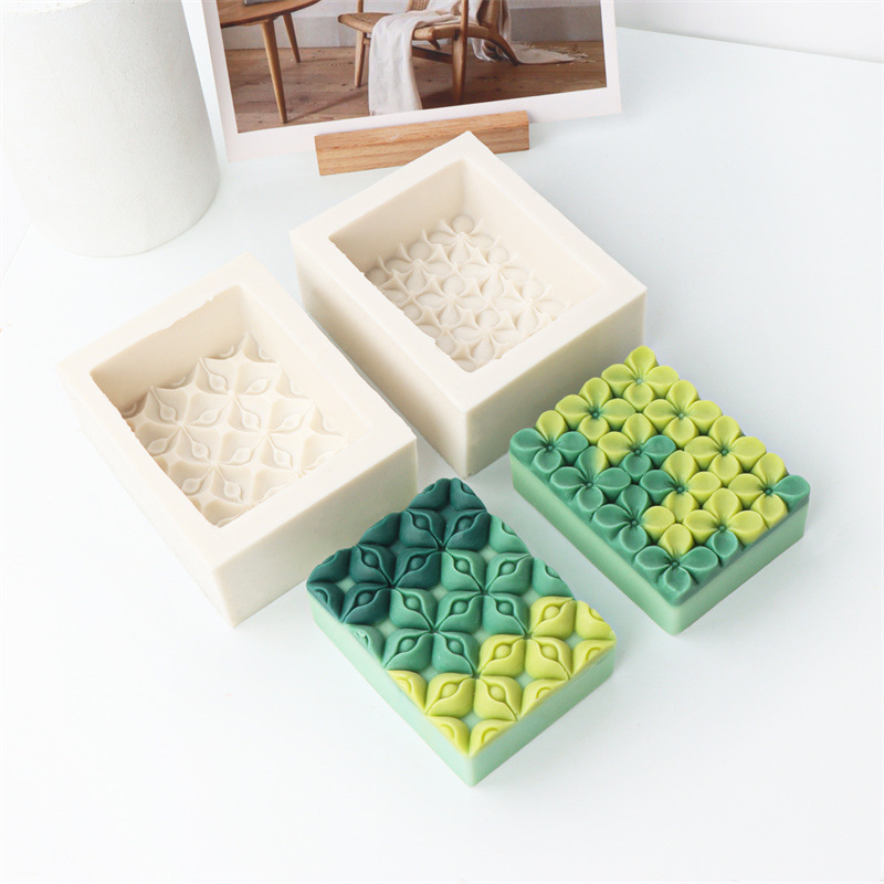 Square Flower Handmade Soap Si – Soap Making Gifts recenzja i cena